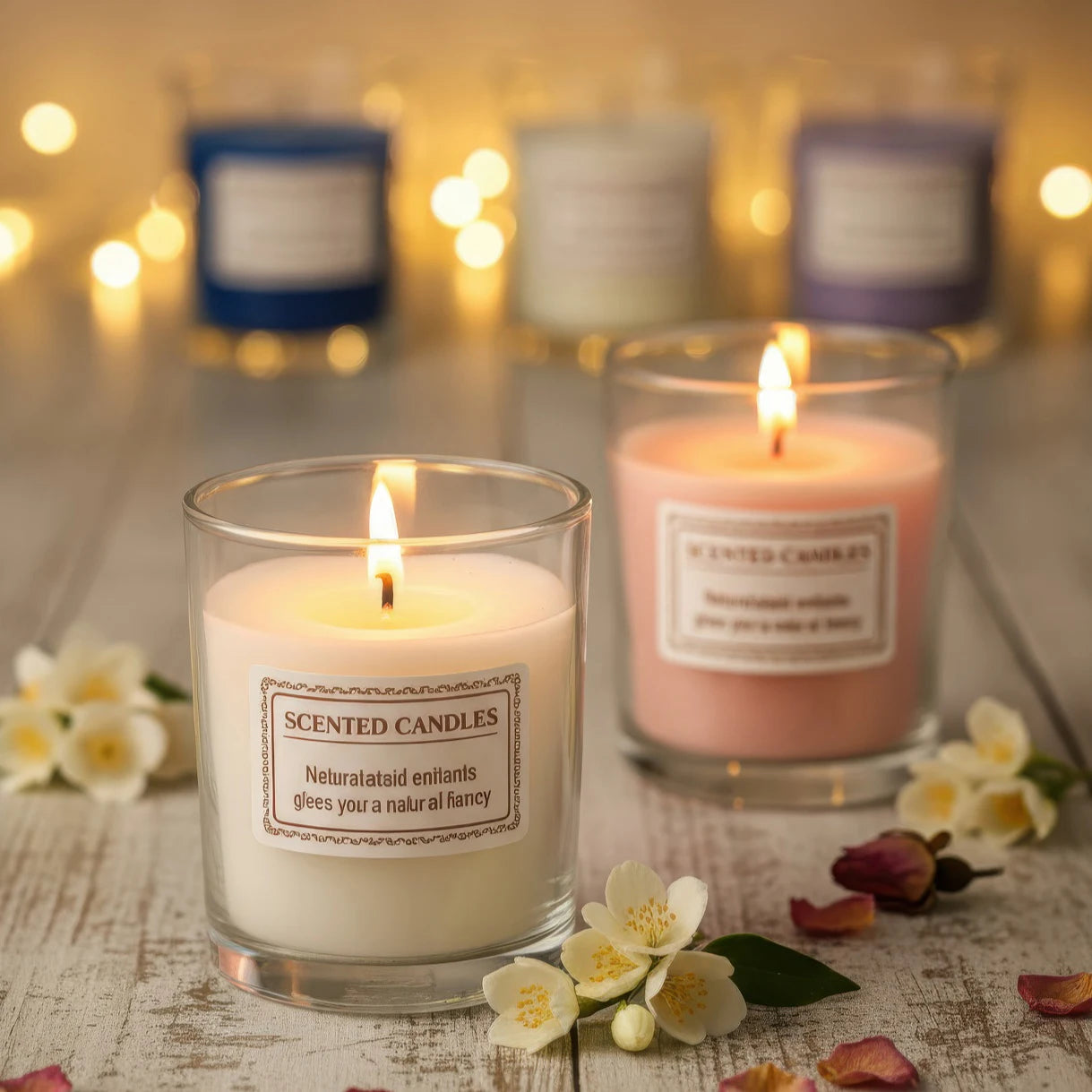 Handmade Scented Soy Wax Aromatherapy Candle