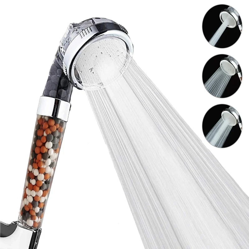 High-Pressure Water-Saving Shower Head