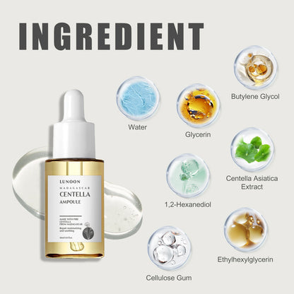 7-Second Repair Centella Asiatica Serum – Barrier-Restoring, Hydrating & Soothing Korean Facial Essence | Anti-Aging, Oil-Control & Smoothing Repair Serum (OUHOE)