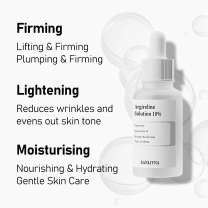 AHA 30% + BHA 2% Exfoliating Serum – Salicylic Acid Face Peel + 10% Niacinamide & Zinc Serum + Hexapeptide Anti-Aging Moisturizing Serum (SANLIVNA)