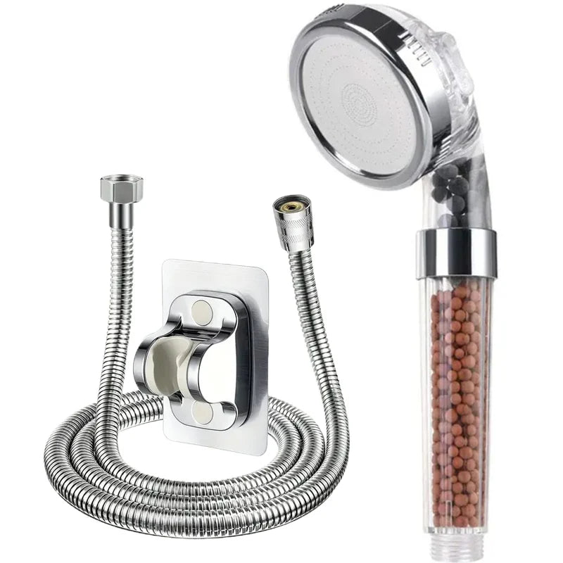 High-Pressure Water-Saving Shower Head