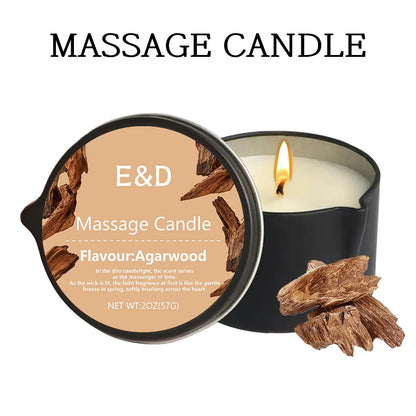 Massage Oil Candle (Stress Relief and Skin Moisturizing)