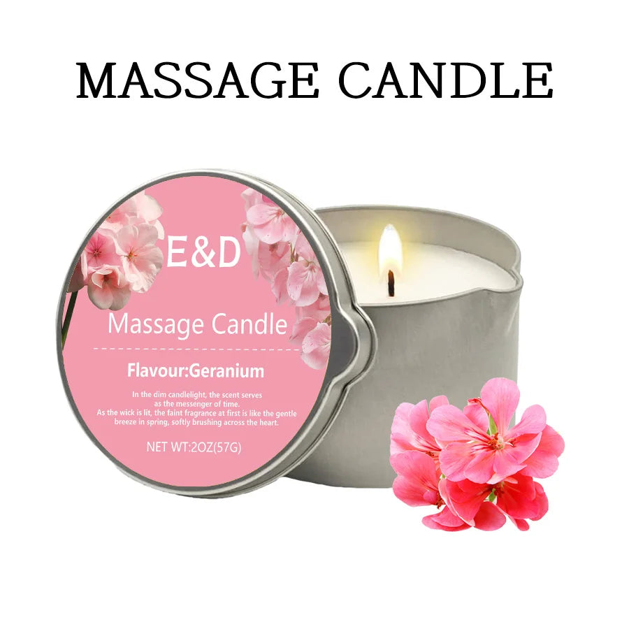 Massage Oil Candle (Stress Relief and Skin Moisturizing)