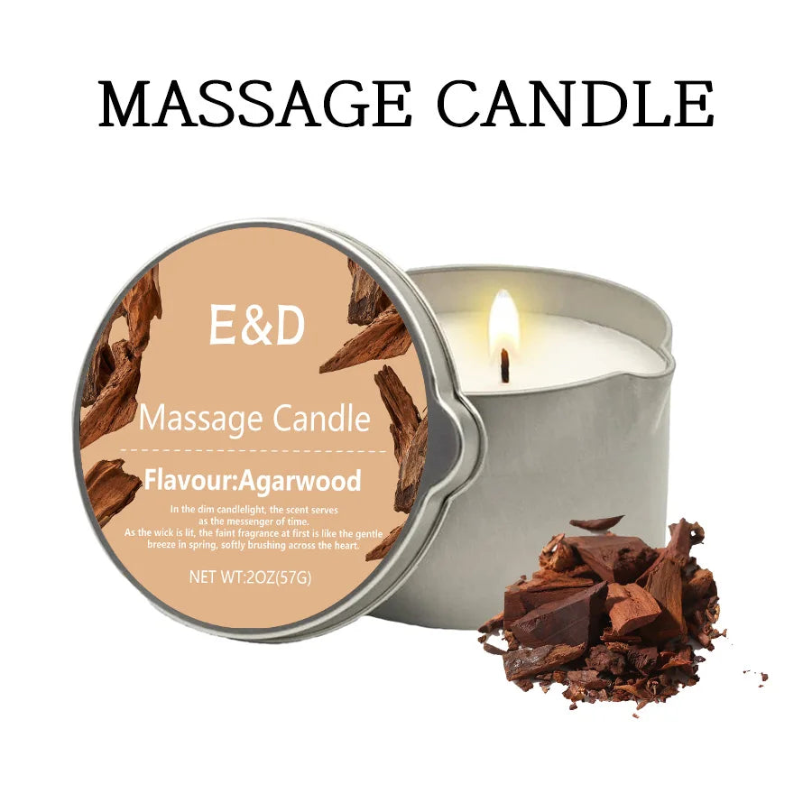 Massage Oil Candle (Stress Relief and Skin Moisturizing)