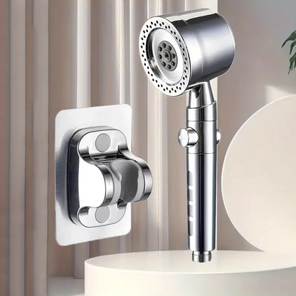 6-Mode High-Pressure Handheld Shower Head
