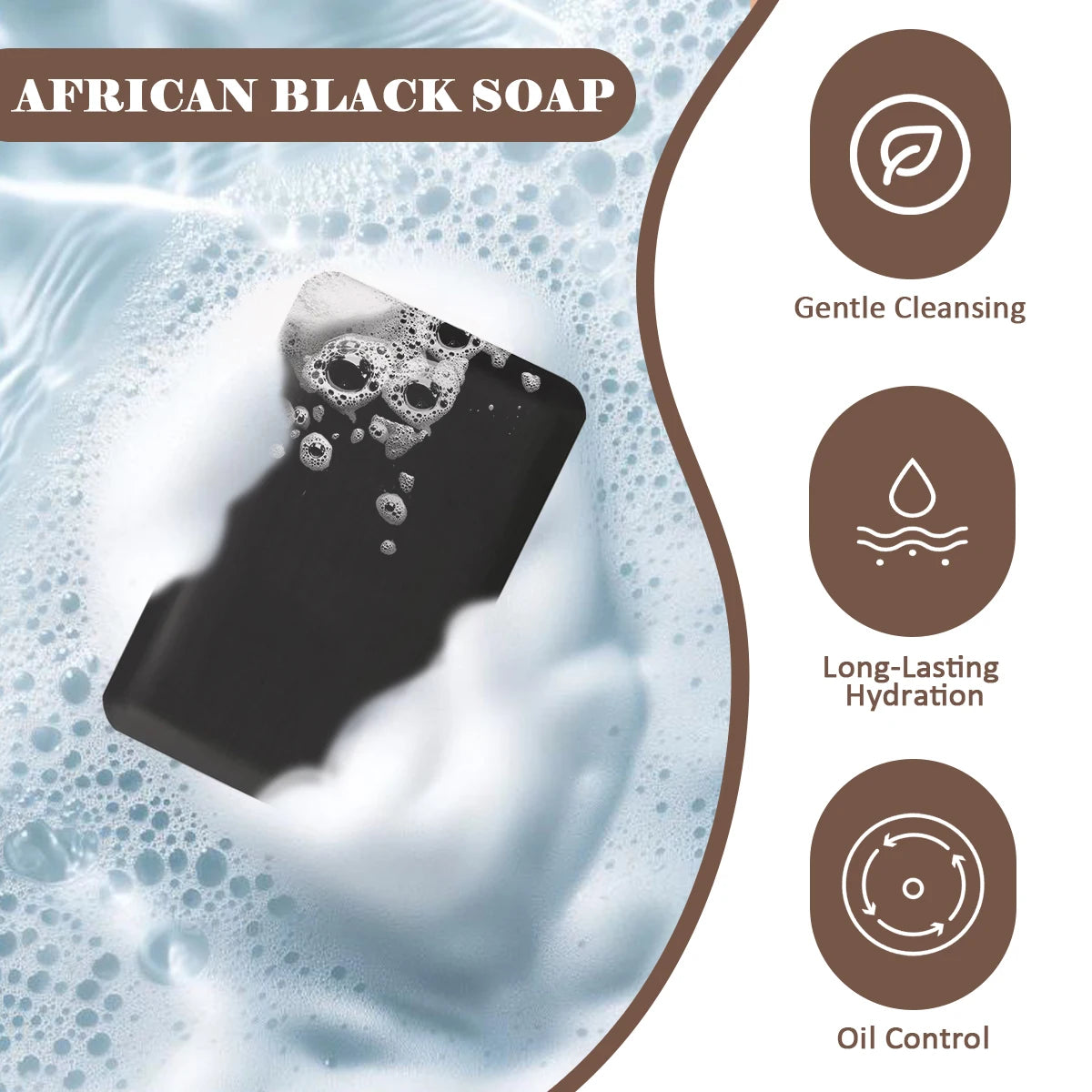 African Shea Butter Handmade Soap – Deeply Nourishing & Moisturizing Bar | Natural Hydrating Cleanser for All Skin Types | Gentle Face & Body Soap