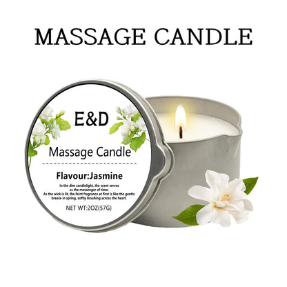 Massage Oil Candle (Stress Relief and Skin Moisturizing)