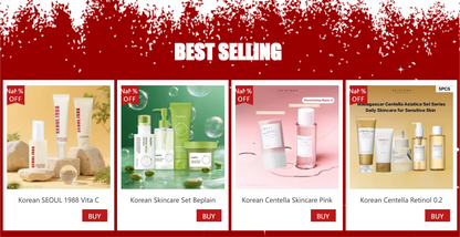 Korean Centella Skincare Travel Kit – 5-Piece