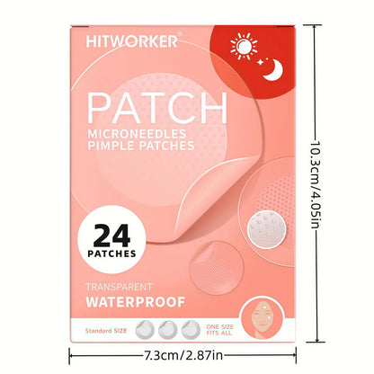 24pcs Hydrocolloid Acne Patches