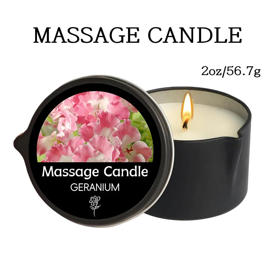 Massage Oil Candle (Stress Relief and Skin Moisturizing)