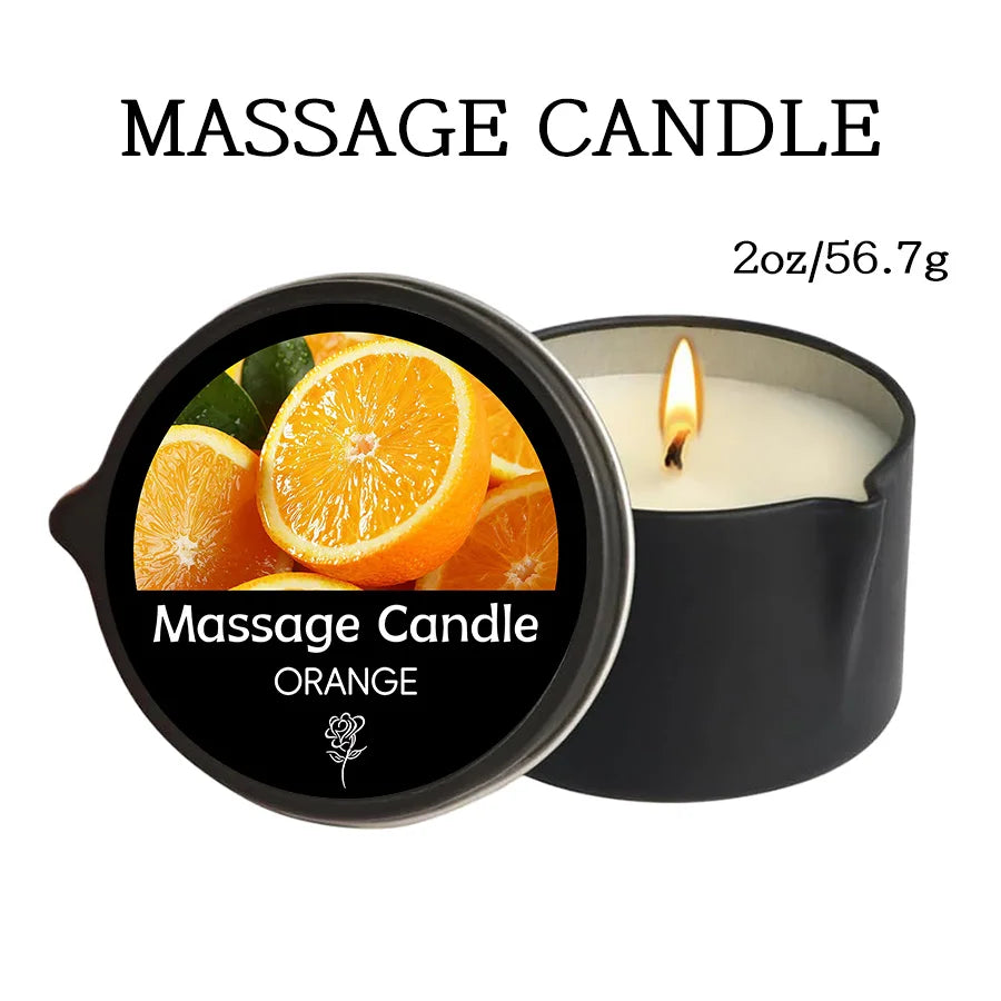 Massage Oil Candle (Stress Relief and Skin Moisturizing)