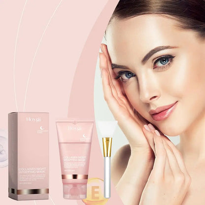 Collagen Peel-Off Mask & Overnight Wrapping Mask