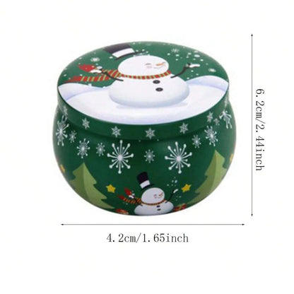 Holiday Santa Tin Aroma Candle