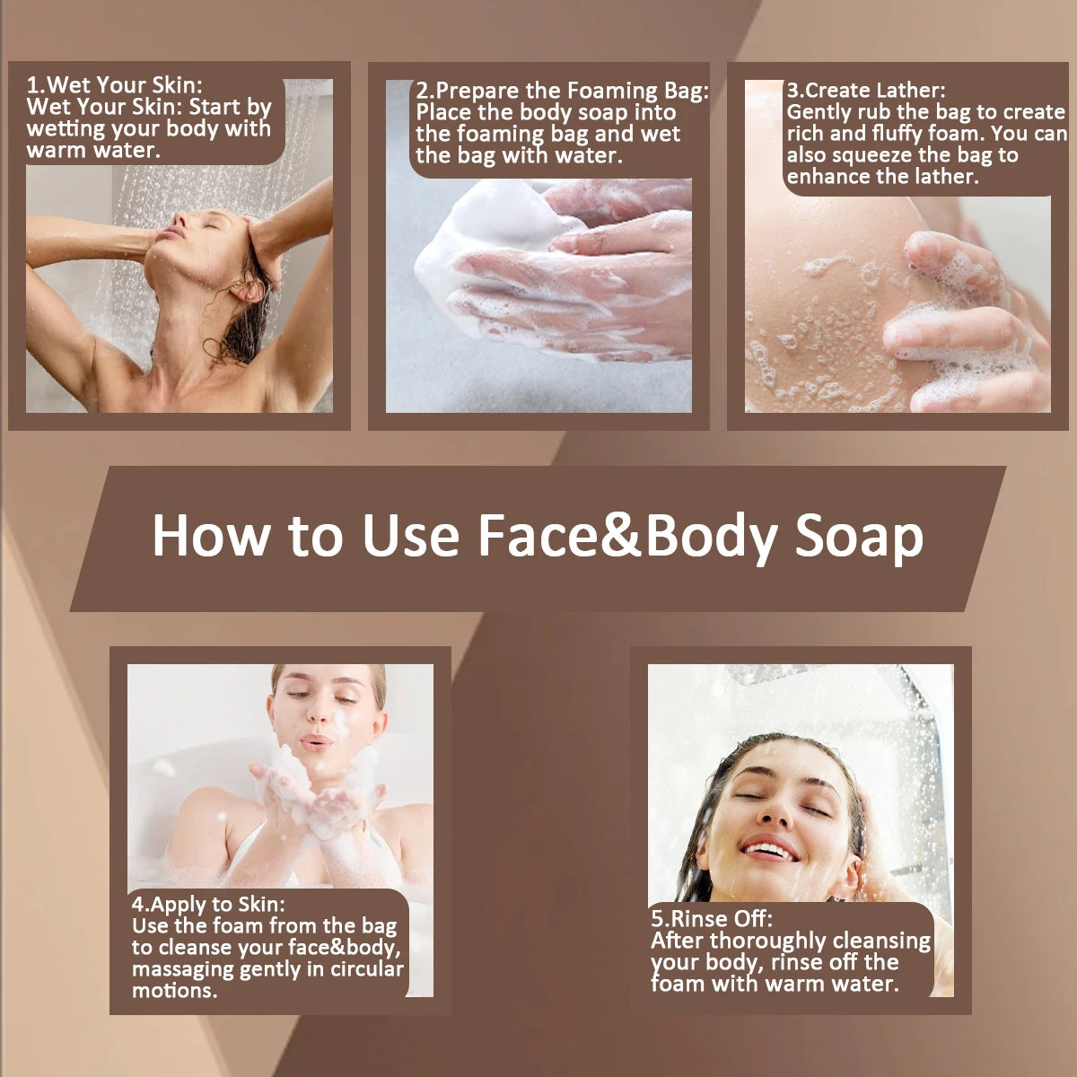 African Shea Butter Handmade Soap – Deeply Nourishing & Moisturizing Bar | Natural Hydrating Cleanser for All Skin Types | Gentle Face & Body Soap