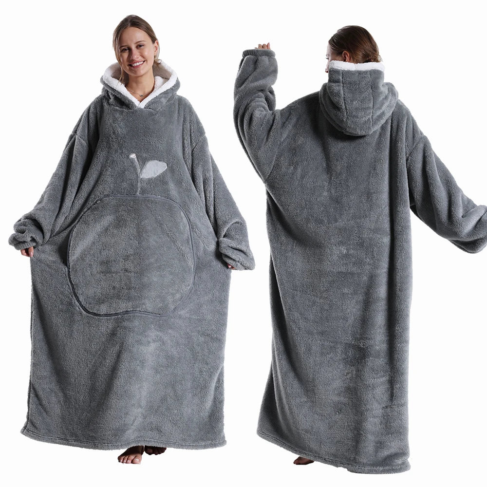 Cozy Wearable Blanket Hoodie