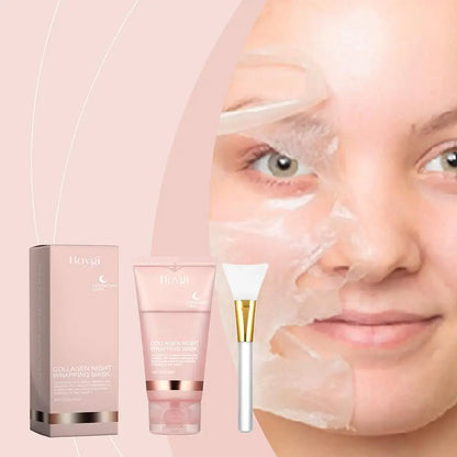 Collagen Peel-Off Mask & Overnight Wrapping Mask
