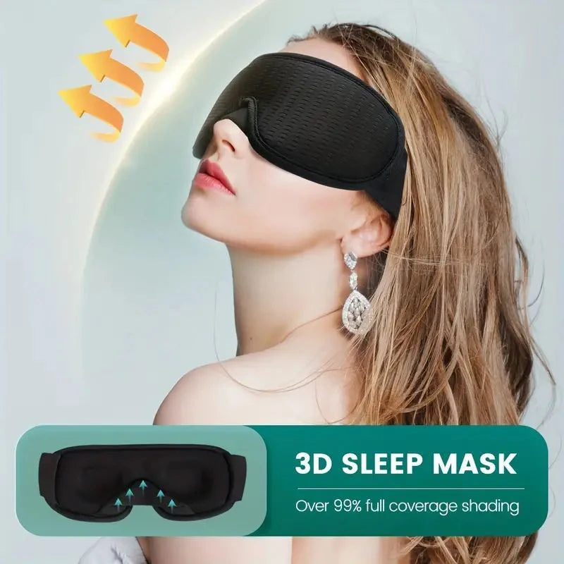 Cooling Ice Silk Eye Mask