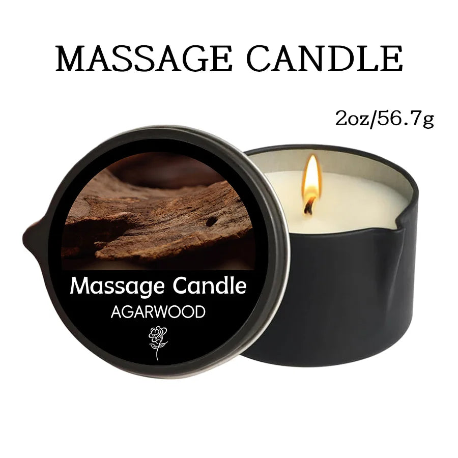 Massage Oil Candle (Stress Relief and Skin Moisturizing)