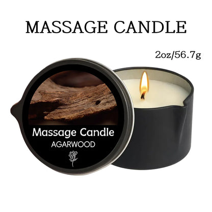 Massage Oil Candle (Stress Relief and Skin Moisturizing)