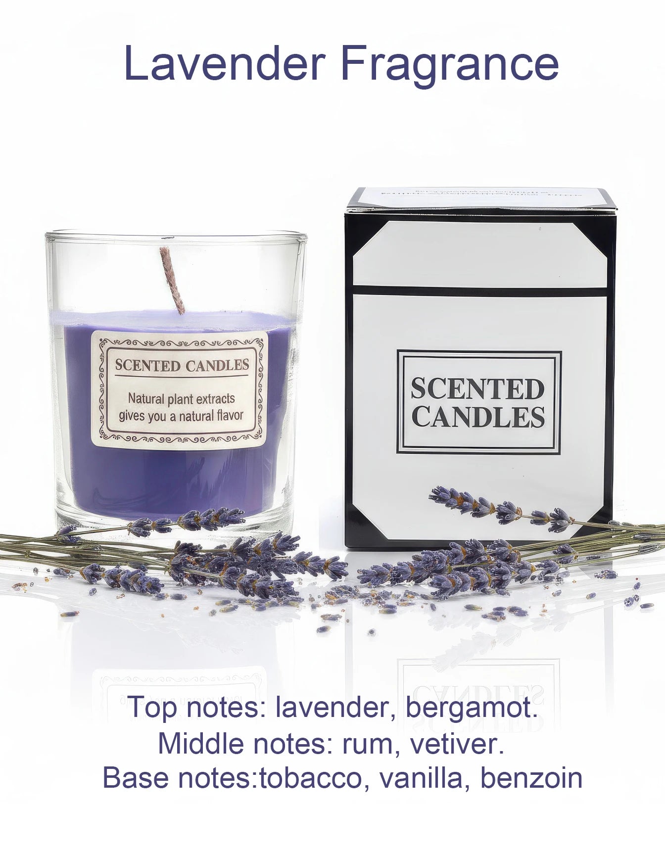 Handmade Scented Soy Wax Aromatherapy Candle