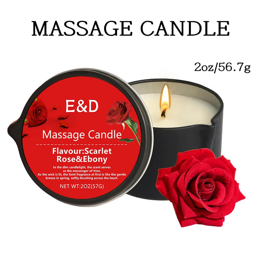 Massage Oil Candle (Stress Relief and Skin Moisturizing)