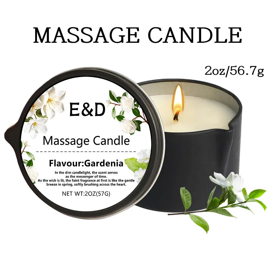 Massage Oil Candle (Stress Relief and Skin Moisturizing)