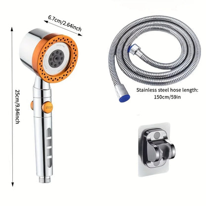 5-Mode High-Pressure Filtered Handheld Shower Head