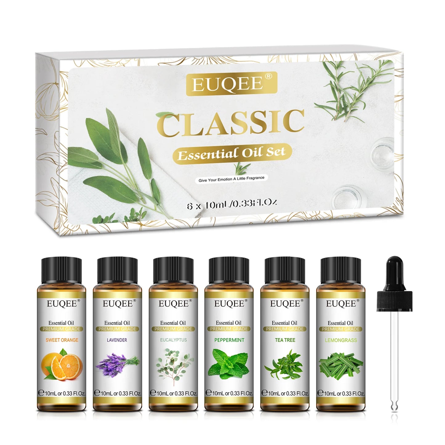 EUQEE Essential Oils Set