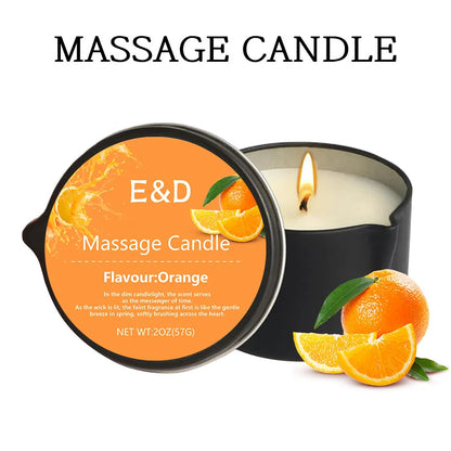 Massage Oil Candle (Stress Relief and Skin Moisturizing)