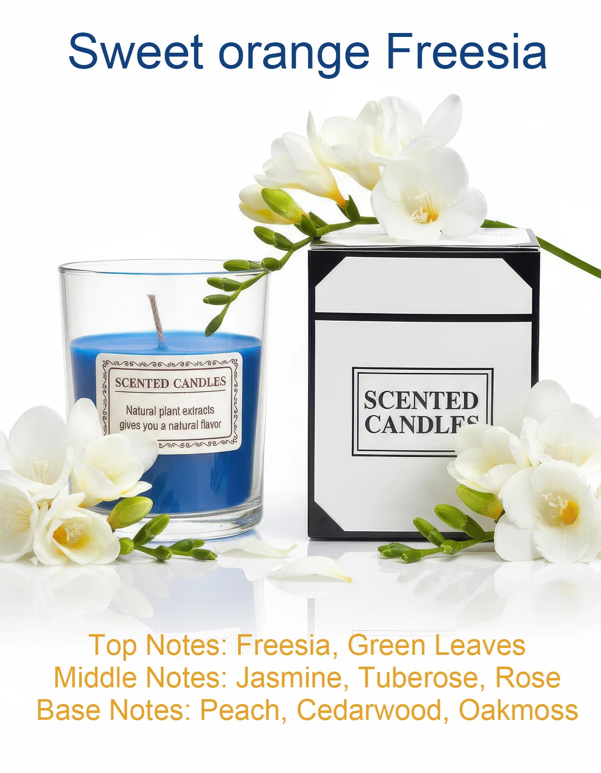 Handmade Scented Soy Wax Aromatherapy Candle