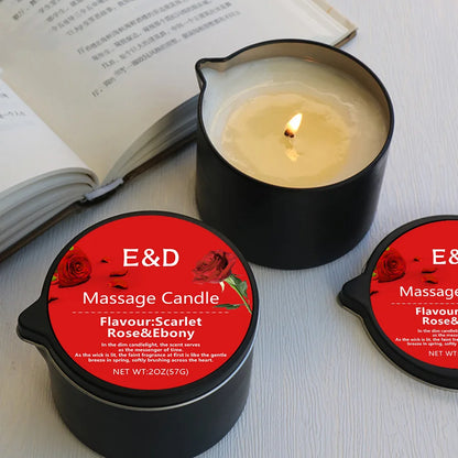 Massage Oil Candle (Stress Relief and Skin Moisturizing)