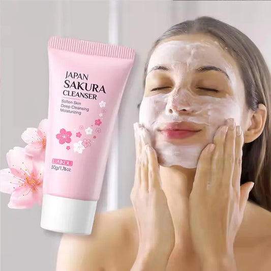 Sakura Cleanser – Gentle Deep Cleaning Cherry Blossom Face Wash