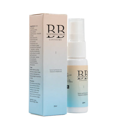 BB Whitening Spray Foundation – Skin Brightening & Moisturizing Liquid BB Cream | Lightweight Nourishing Face Base for Flawless Coverage (SAUVASINE, 20ml)