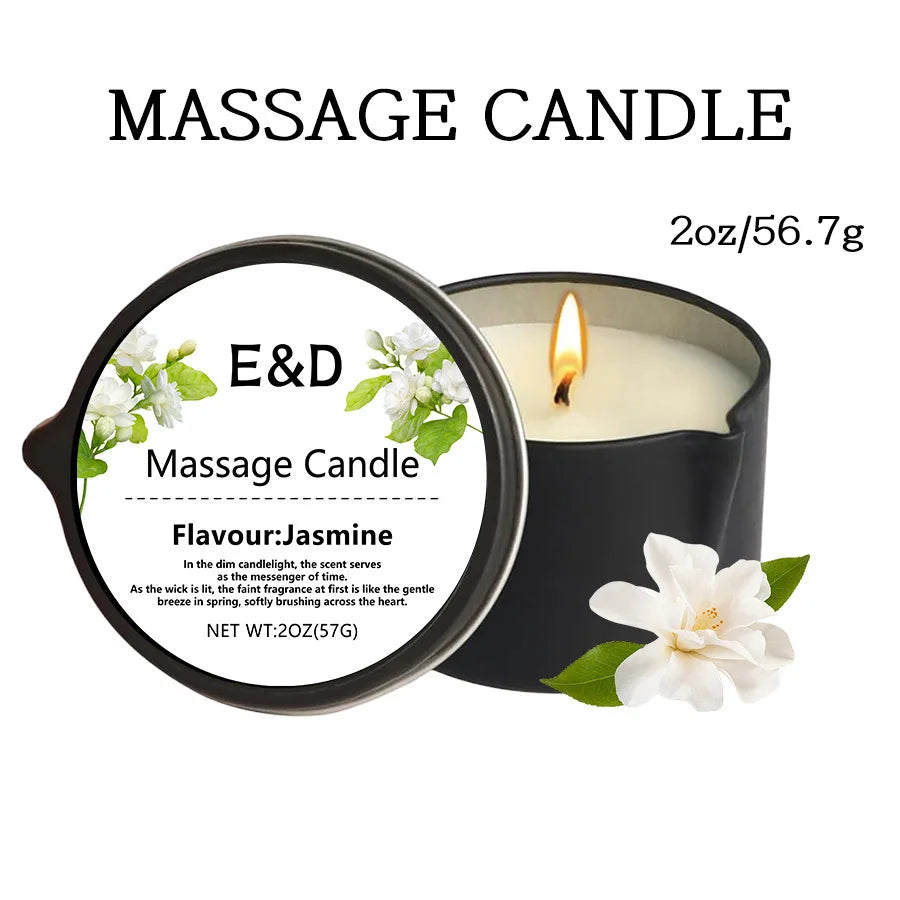 Massage Oil Candle (Stress Relief and Skin Moisturizing)