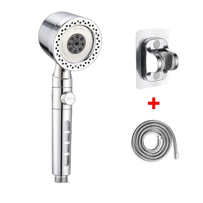 5-Mode High-Pressure Filtered Handheld Shower Head