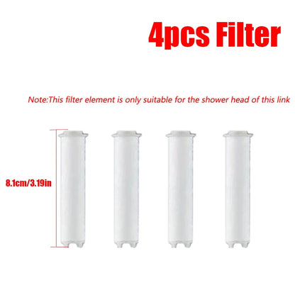 5-Mode High-Pressure Filtered Handheld Shower Head