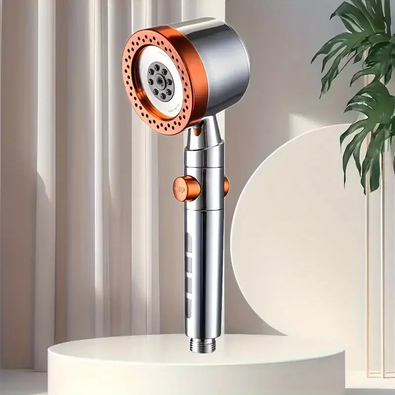 6-Mode High-Pressure Handheld Shower Head