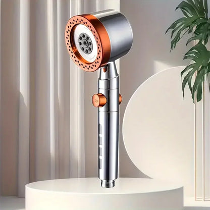 6-Mode High-Pressure Handheld Shower Head