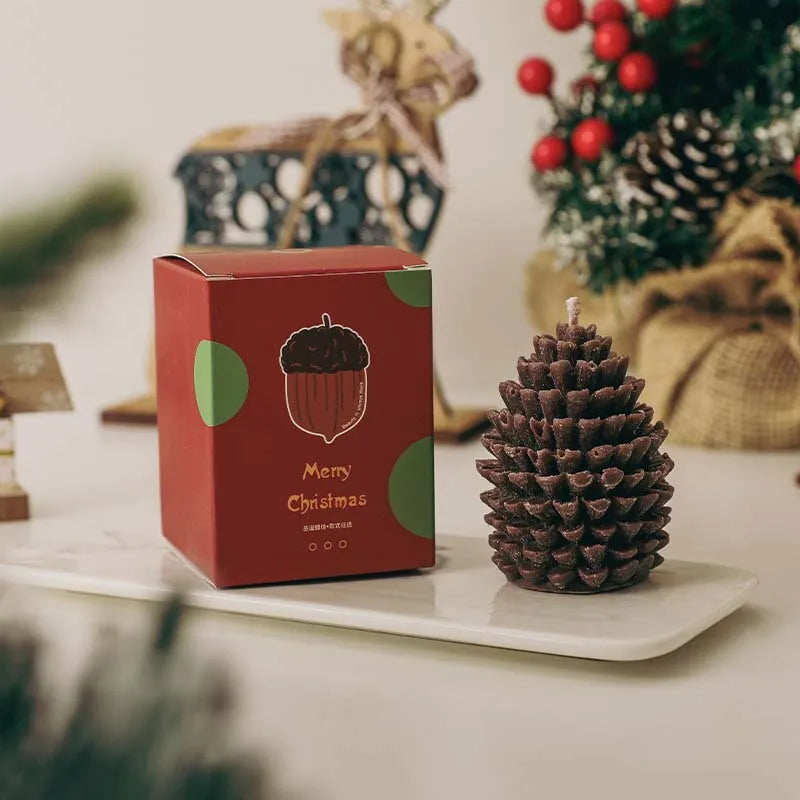 Christmas Pinecone Scented Candle