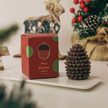 Christmas Pinecone Scented Candle