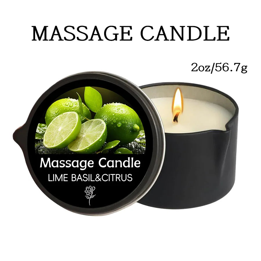 Massage Oil Candle (Stress Relief and Skin Moisturizing)