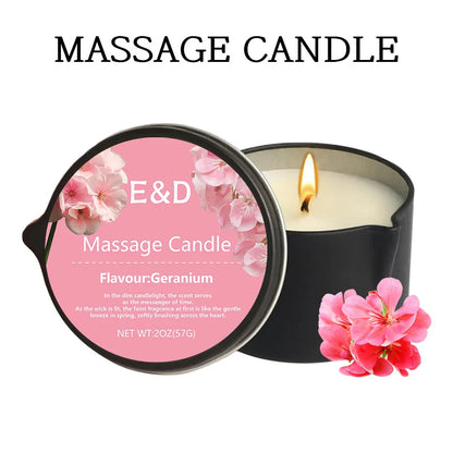 Massage Oil Candle (Stress Relief and Skin Moisturizing)