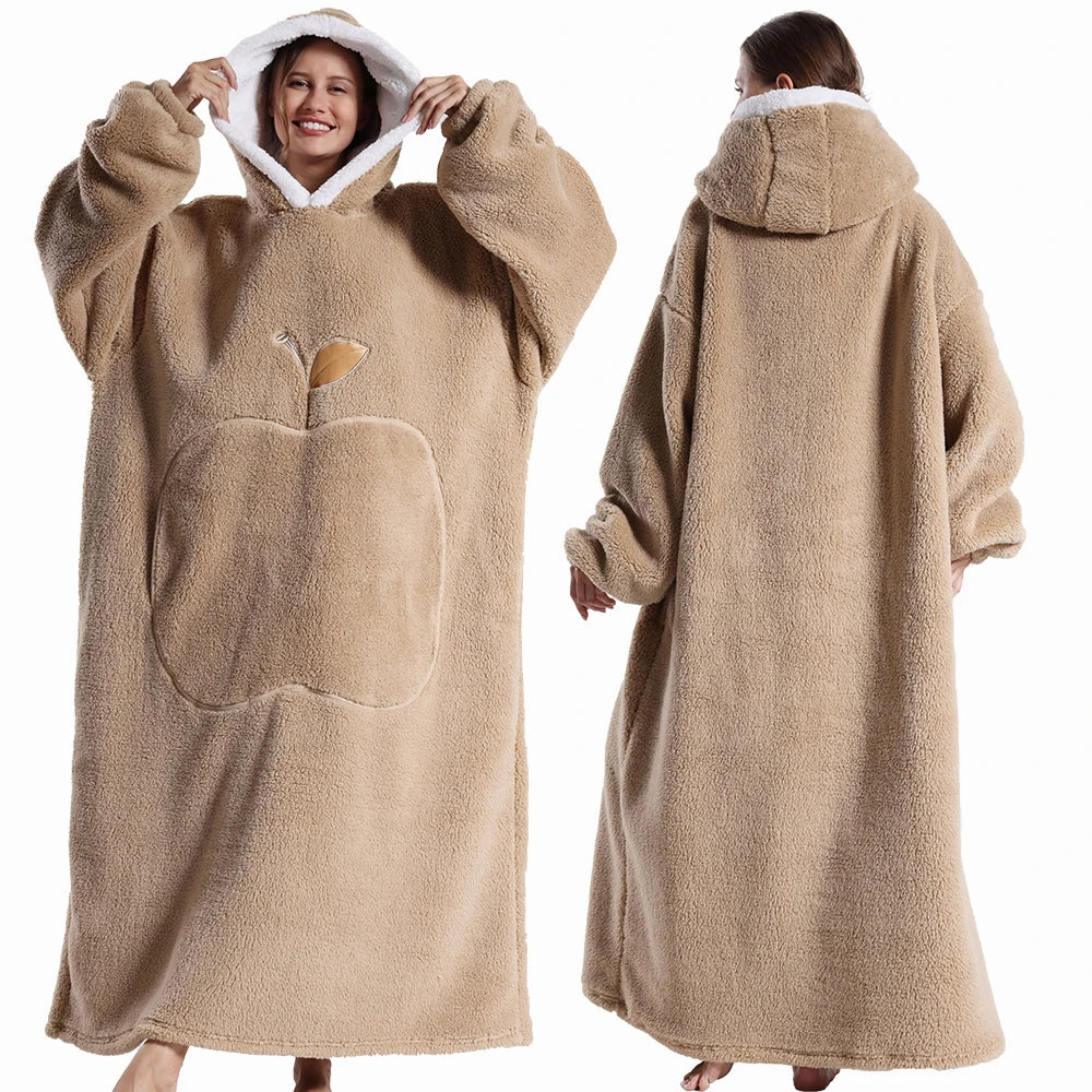 Cozy Wearable Blanket Hoodie