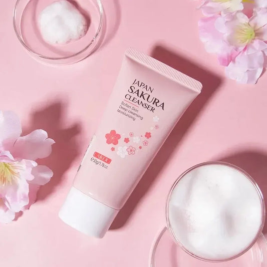 Sakura Cleanser – Gentle Deep Cleaning Cherry Blossom Face Wash