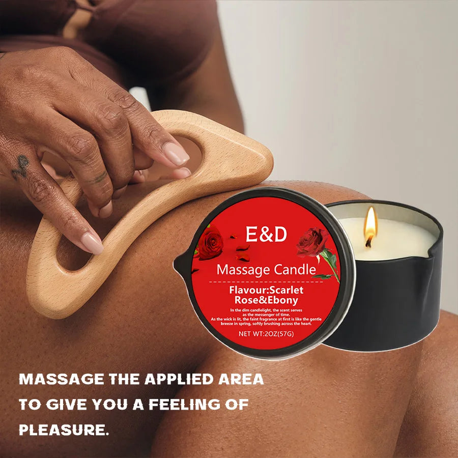 Massage Oil Candle (Stress Relief and Skin Moisturizing)