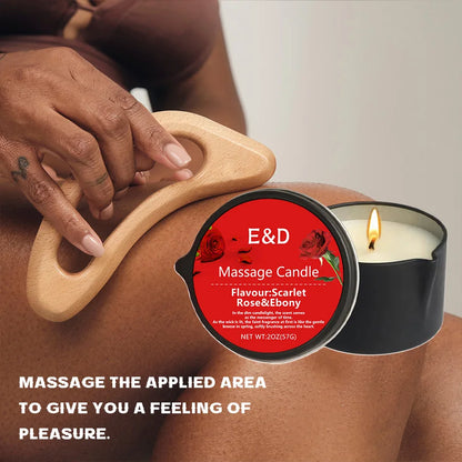 Massage Oil Candle (Stress Relief and Skin Moisturizing)