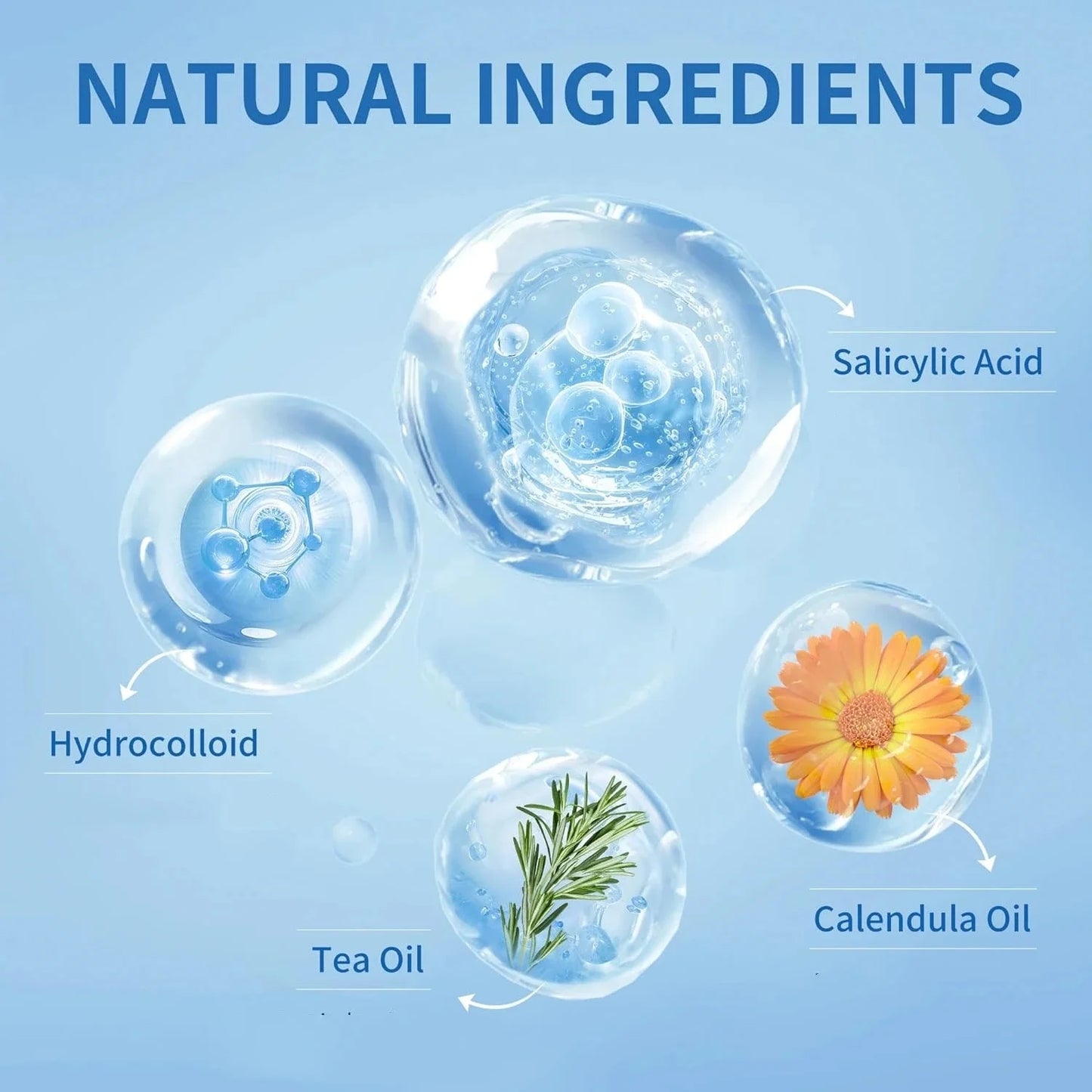 24pcs Hydrocolloid Acne Patches