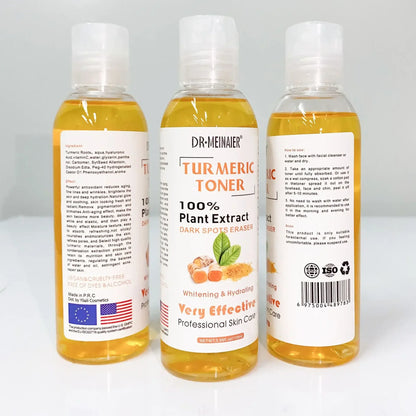 Turmeric Brightening Toner & Vitamin C Serum