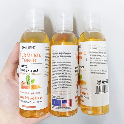 Turmeric Brightening Toner & Vitamin C Serum