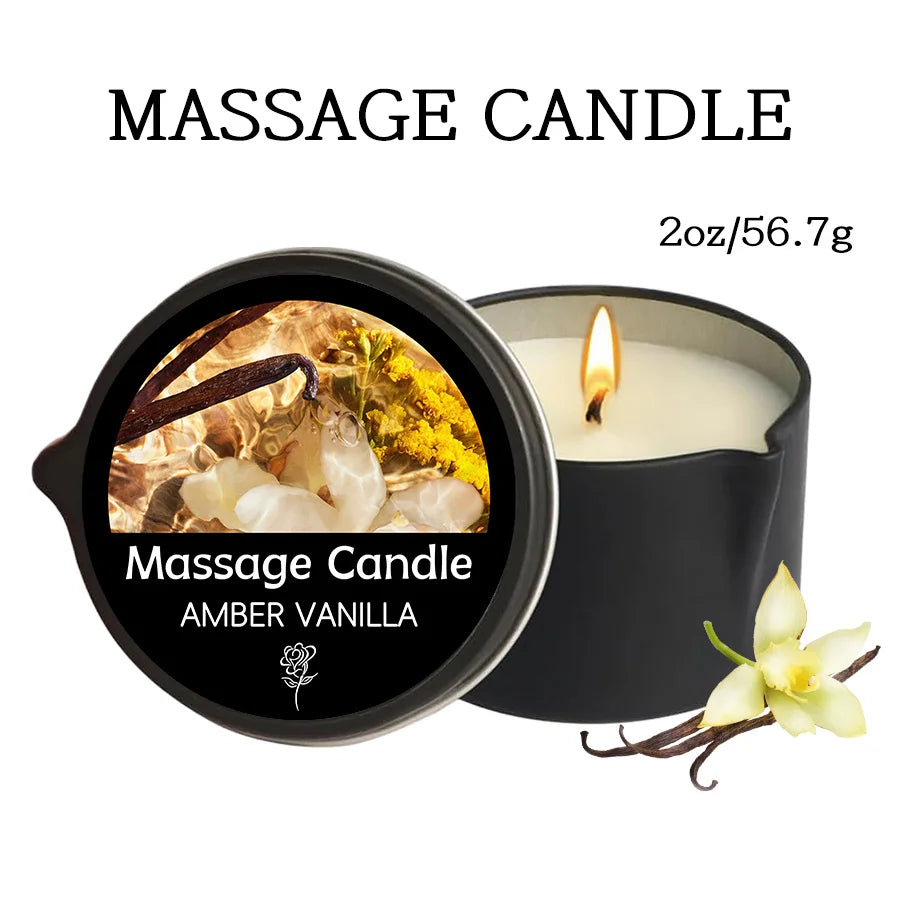 Massage Oil Candle (Stress Relief and Skin Moisturizing)